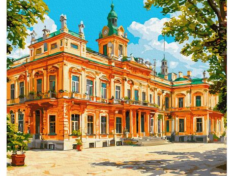 Palast der goldenen Reflexe 40x50 cm malen nach zahlen