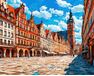 Spaziergang durch Jahrhunderte 40x50 cm malen nach zahlen