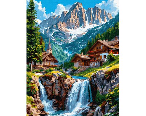 Fallender Himmel 40x50 cm