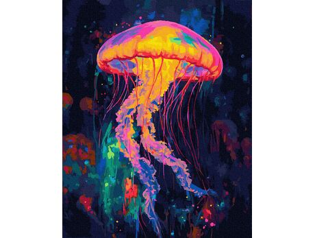 Glanz in der Tiefe 40x50 cm malen nach zahlen