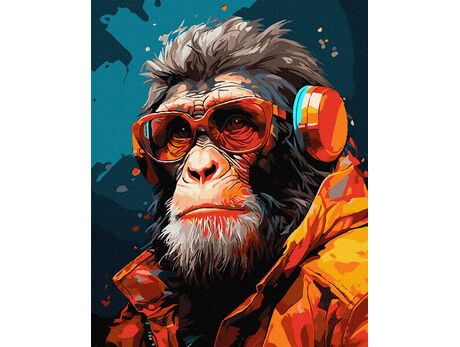 Dschungelrhythmen 40x50 cm malen nach zahlen