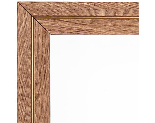 Bilderrahmen für 40x50cm Leinwand natürliche Holzfarbe 1960