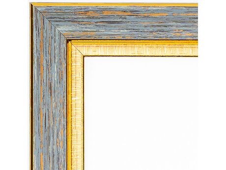 Bilderrahmen für 40x50cm Leinwand helles, gealtertes Holz mit Gold 2004 rahmen Bilderrahmen für 40x50cm Leinwand helles, gealtertes Holz mit Gold 2004 rahmen
