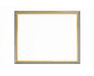 Bilderrahmen für 40x50cm Leinwand helles, gealtertes Holz mit Gold 2004 rahmen
