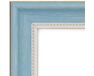 Bilderrahmen für 40x50cm Leinwand türkis mit Gold 2479 rahmen