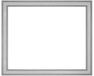 Bilderrahmen für 40x50cm Leinwand Silber 2486 rahmen