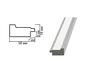 Bilderrahmen für 40x50cm Leinwand Silber 2486 rahmen