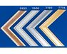 Bilderrahmen für 40x50cm Leinwand Silber 2486 rahmen