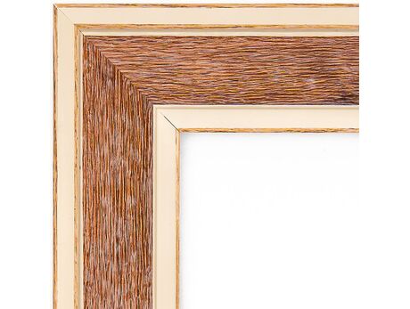 Bilderrahmen für 40x50cm Leinwand hellbraun 2493 rahmen