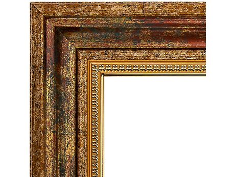 Bilderrahmen für 40x50cm Leinwand Altgold 2523 rahmen