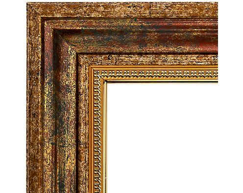 Bilderrahmen für 40x50cm Leinwand Altgold 2523
