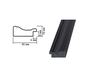 Bilderrahmen für 40x50cm Leinwand Schwarz 2738 rahmen