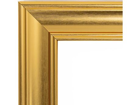 Bilderrahmen für 40x50cm Leinwand glänzendes Gold 2745 rahmen
