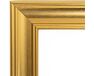 Bilderrahmen für 40x50cm Leinwand glänzendes Gold 2745 rahmen