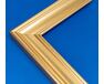 Bilderrahmen für 40x50cm Leinwand glänzendes Gold 2745 rahmen