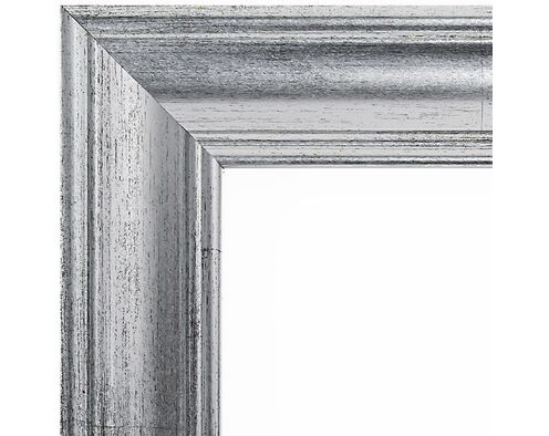 Bilderrahmen für 40x50cm Leinwand Silber 3025