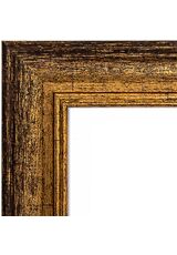 Bilderrahmen für 40x50cm Leinwand altes Vintage-Gold 2776