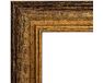 Bilderrahmen für 40x50cm Leinwand altes Vintage-Gold 2776 rahmen