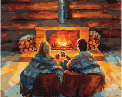 Gemütliches Zuhause 40x50 cm
