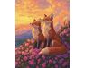 Fuchs Reflexionen 40x50 cm malen nach zahlen