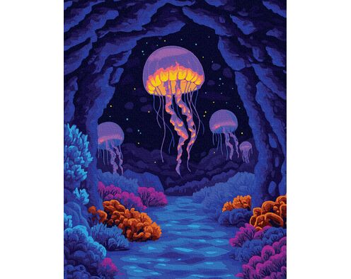 Versunken in Träumen 40x50 cm