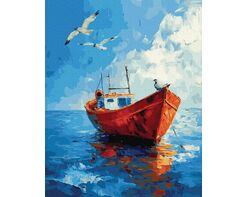 Unter den Flügeln des Windes 40x50 cm