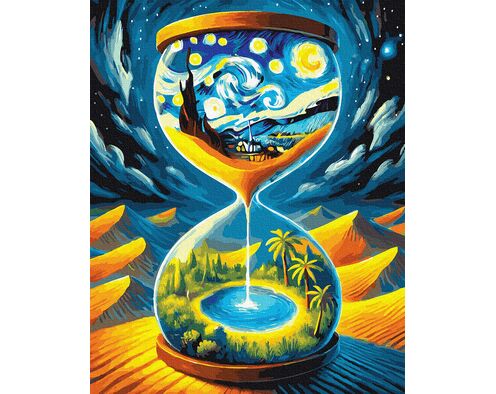 Sanduhr des Universums 40x50 cm