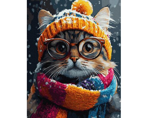 Winterintellekt 40x50 cm