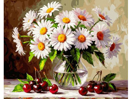 Sommerliche Leichtigkeit 40x50 cm malen nach zahlen