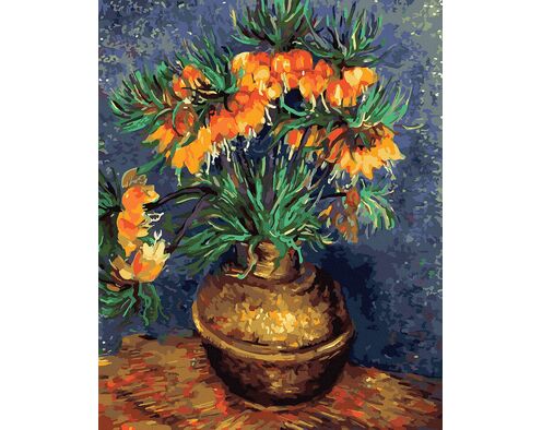 Kaiserkronen in einer Kupfervase - Vincent van Gogh 40x50 cm