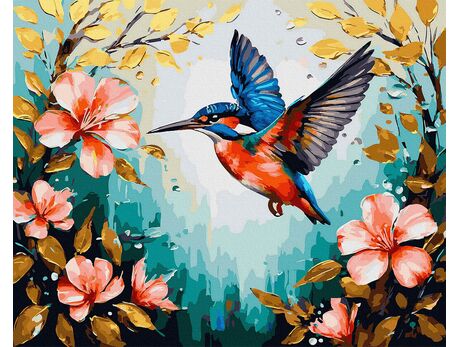 Das Licht, das fliegt 40x50 cm malen nach zahlen