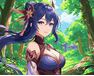 Anime-Magie 40x50 cm malen nach zahlen