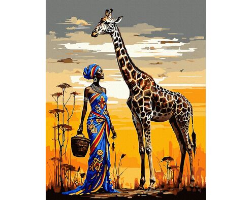 Afrikanischer Traum 40x50 cm