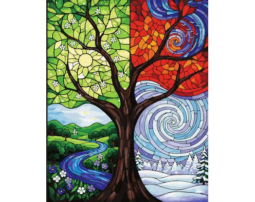 Teilung der Zeit 40x50 cm