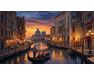 Schatten und Lichter von Venedig 40x70 cm malen nach zahlen