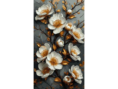 Subtilität und Glanz 40x70 cm malen nach zahlen