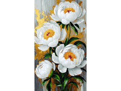 Blüte der Perfektion 40x70 cm malen nach zahlen