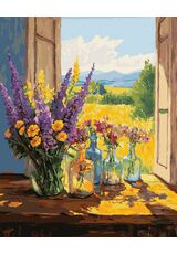 Wiese ins Haus geholt 50x65 cm