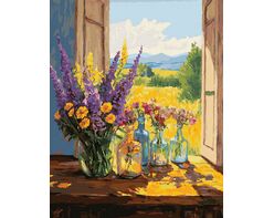 Wiese ins Haus geholt 50x65 cm