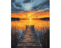 Steg der Träume 50x65 cm