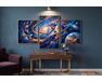 Eine Reise durch das Universum Triptychon 70x120 cm malen nach zahlen