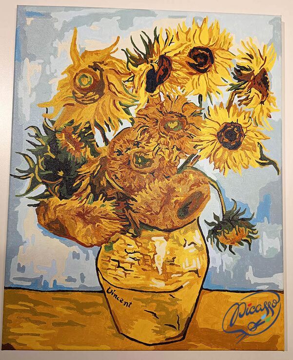 Sonnenblumen (Van Gogh) 40x50cm