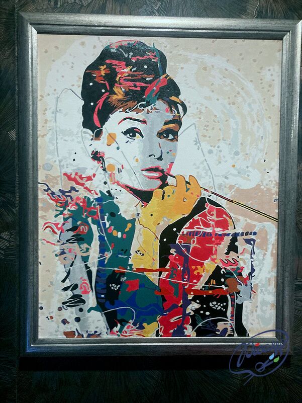 Audrey Hepburn 40x50cm