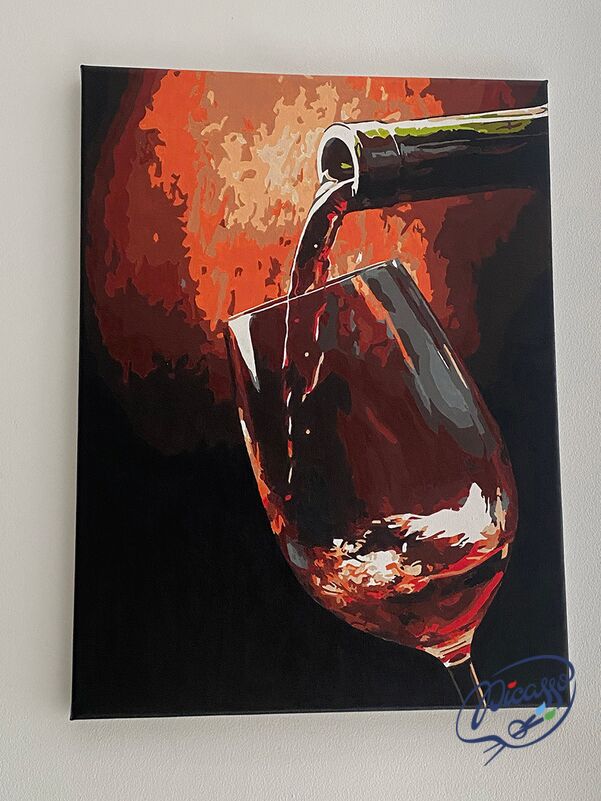Ein Glas Wein