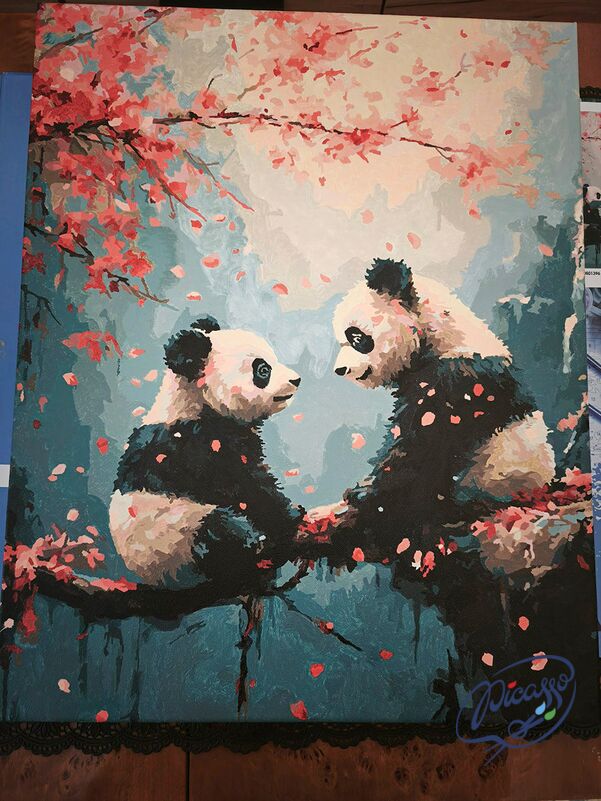 Gehalten im Gleichgewicht 40x50 cm