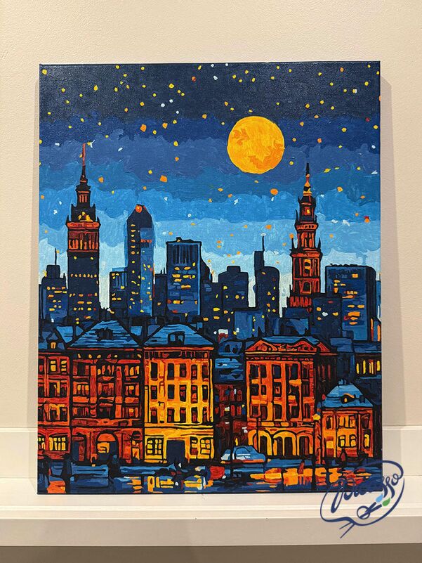 Tanz des Lichts 40x50 cm