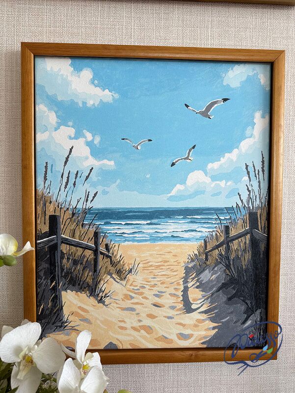Sandiges Refugium 50x65 cm