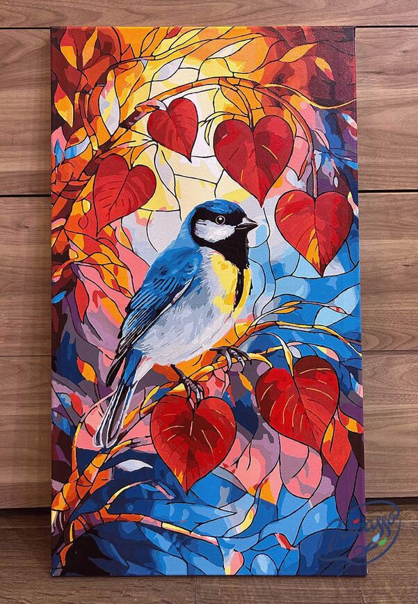 Im Herzen des Waldes 40x70 cm