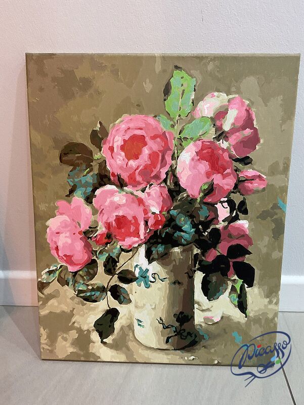 Ein umwerfendes Bouquet aus Pfingstrosen 40x50 cm