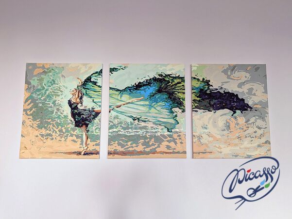 Ein mitreißender Tanz 50x120cm